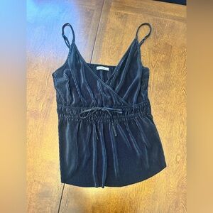 Abercrombie & Fitch Black Ribbed Camisole